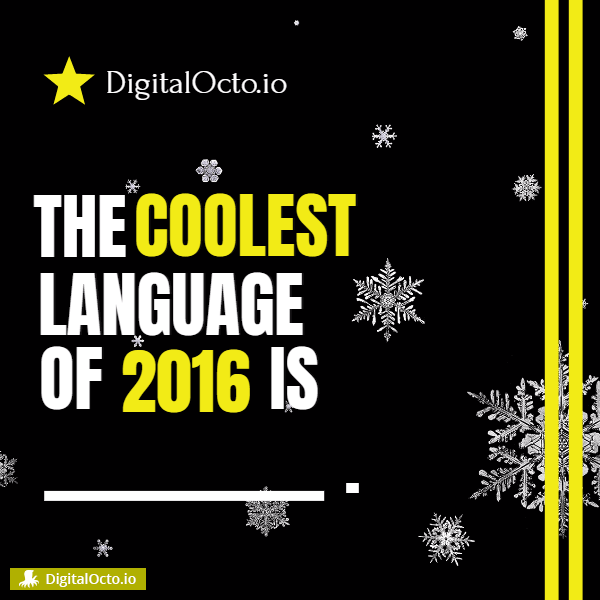 The coolest language of 2017 is