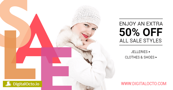 50% sale on clothes