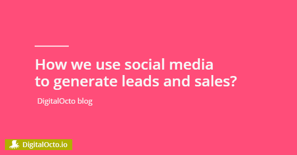 Generate leads from social media