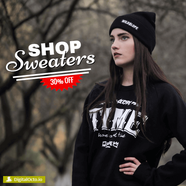 Shop sweaters-ecommerce template