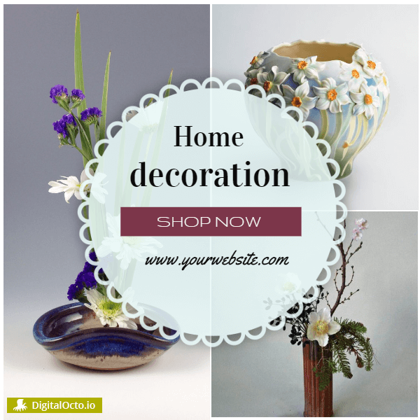 Home decoration template