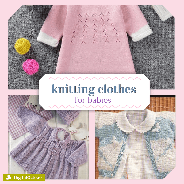 Knitting Clothes for Babies Template