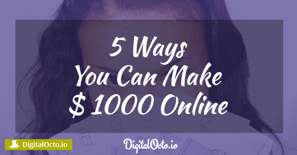 Ways you can make money online