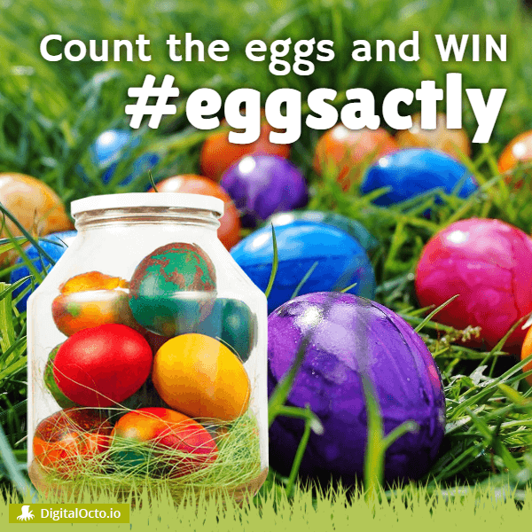 #eggsactly – count the eggs and win