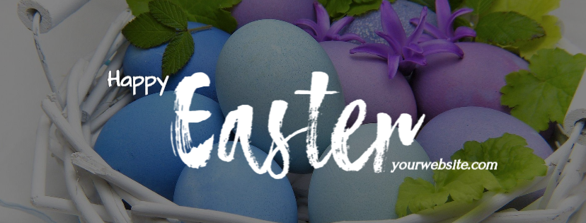 Happy Easter Facebook Cover