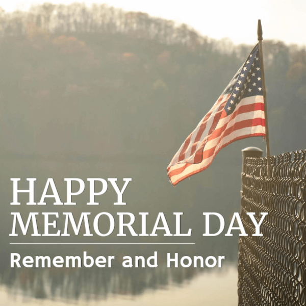 Memorial day – remember and honor