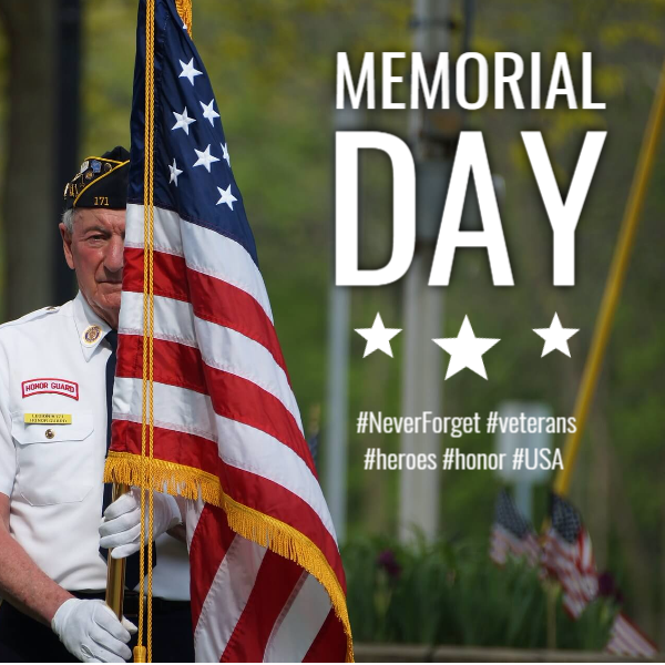 Memorial day – never forget