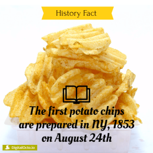 history fact first potato chips
