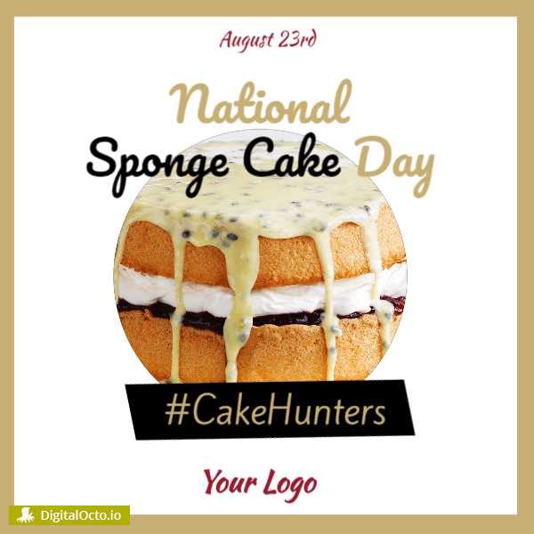 National Sponge Cake Day
