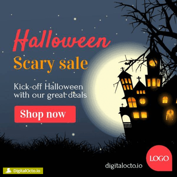 halloween scary sale