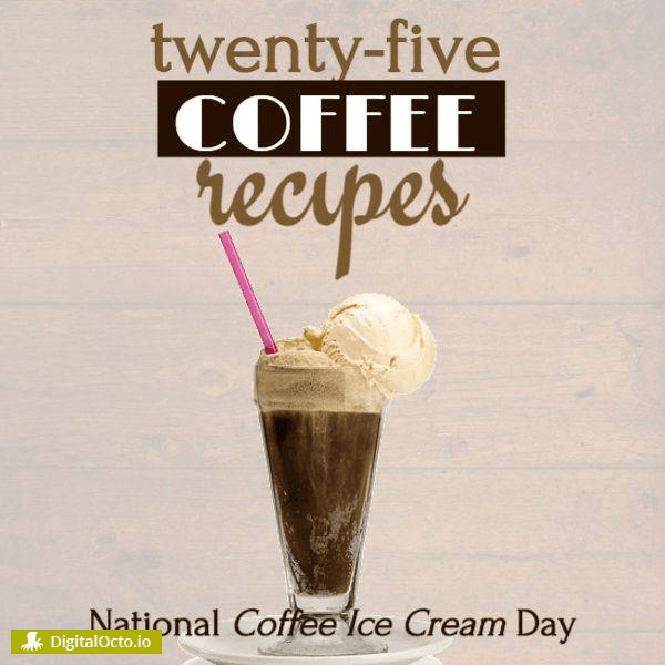 National Coffee Ice Cream Day – recipes