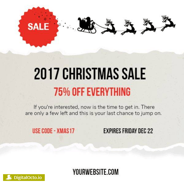 2017 Christmas sale