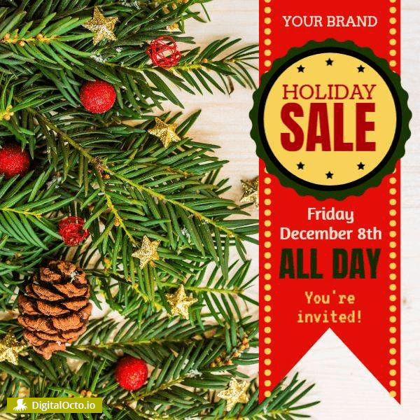 Christmas sale all day long