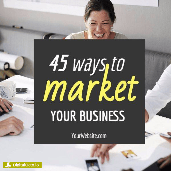 Ways to market your business