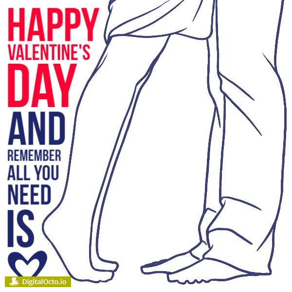 happy valentine day need love