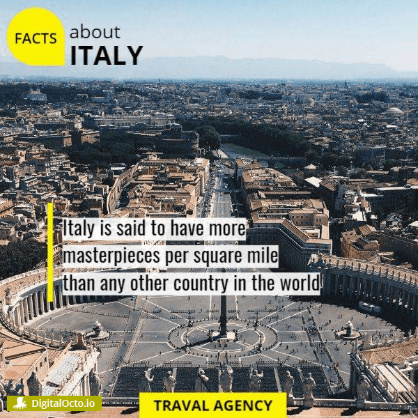 Facts about italy
