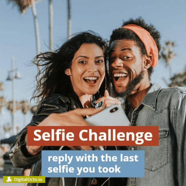 Selfie Challenge for social media