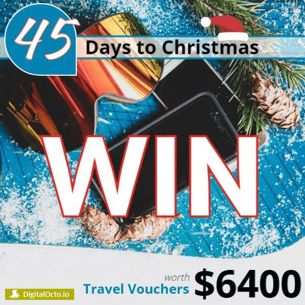 Win travel vouchers