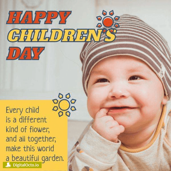 Every child is a different kind of flower, and all together, make this world a beautiful garden