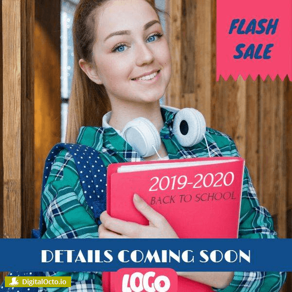 back to school flash sale